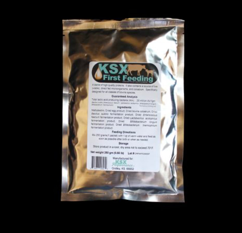 Trusti Tuber Calf Feeding Kit & (2) KSX First Feeding Packs